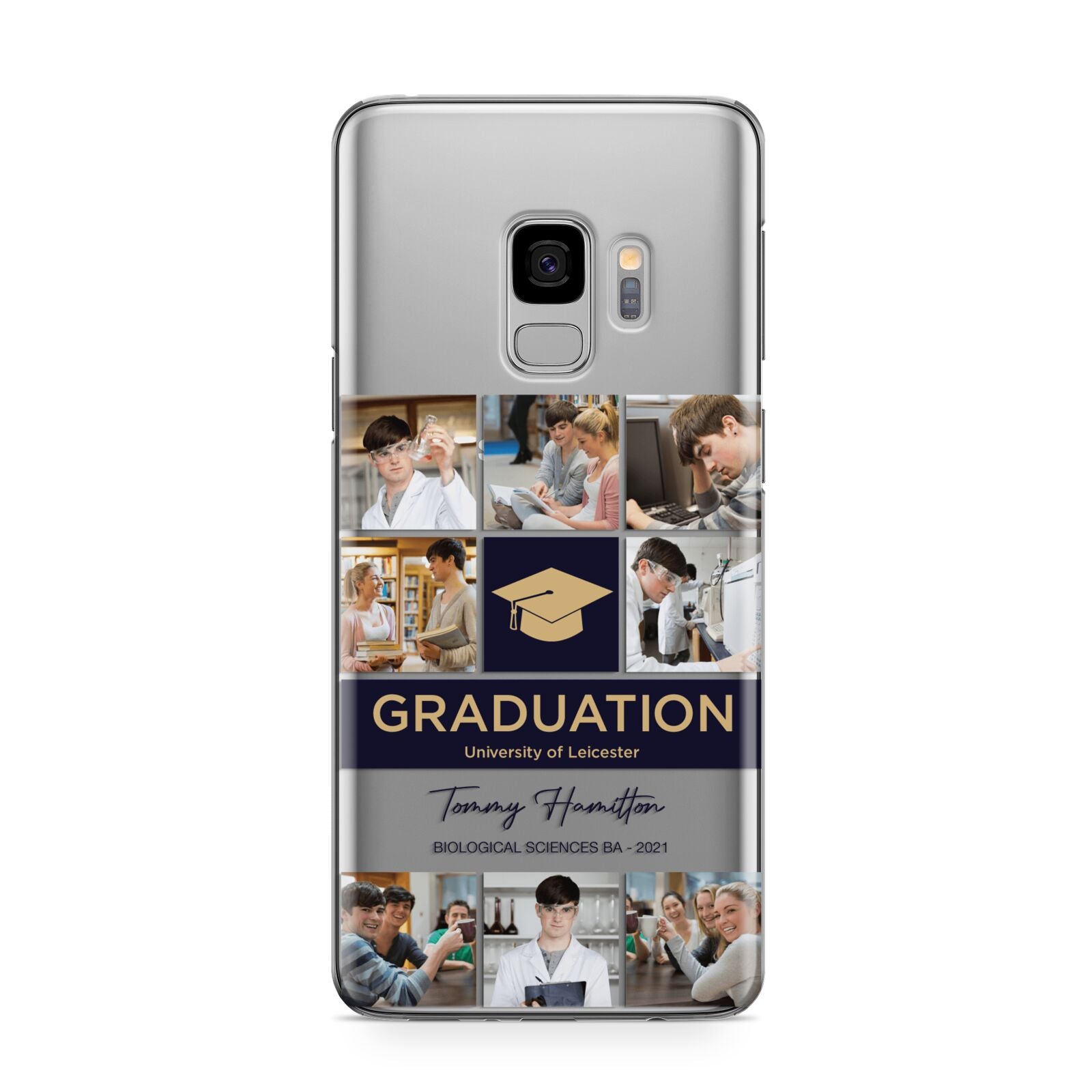 Graduation Personalised Photos Samsung Galaxy S9 Case
