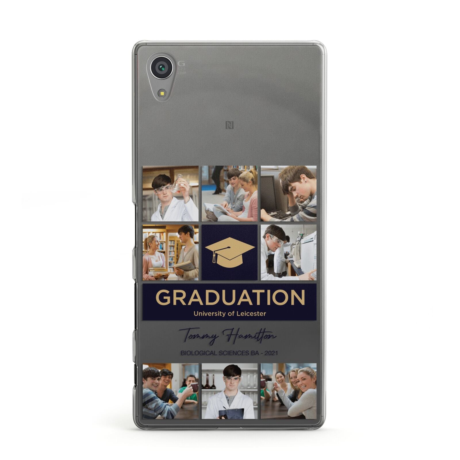 Graduation Personalised Photos Sony Case – Dyefor