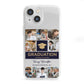 Graduation Personalised Photos iPhone 13 Mini Clear Bumper Case