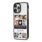 Graduation Personalised Photos iPhone 13 Pro Max Black Impact Case Side Angle on Silver phone