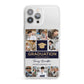 Graduation Personalised Photos iPhone 13 Pro Max Clear Bumper Case