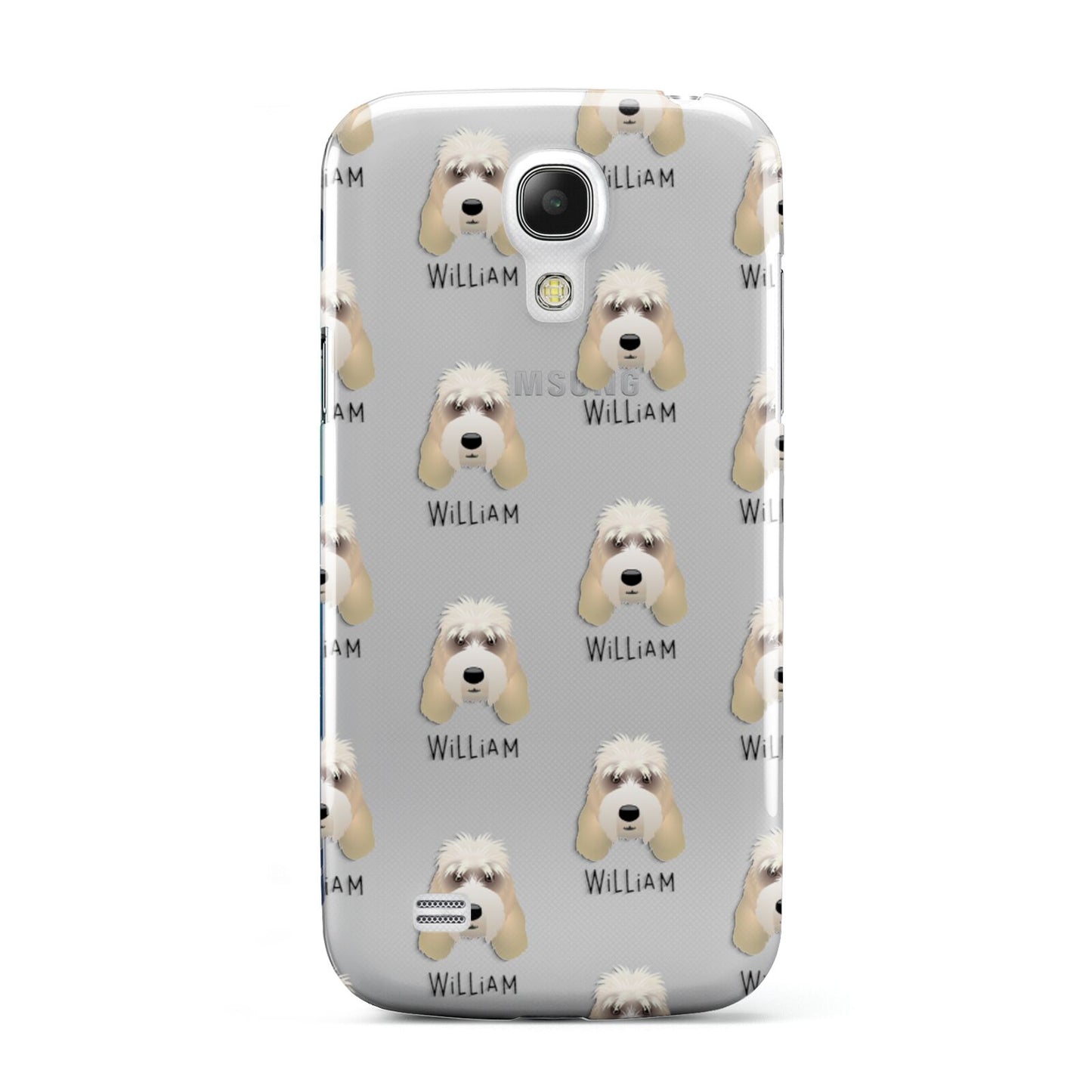 Grand Basset Griffon Vendeen Icon with Name Samsung Galaxy S4 Mini Case