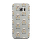 Grand Basset Griffon Vendeen Icon with Name Samsung Galaxy S6 Edge Case