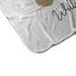 Grand Basset Griffon Vendeen Personalised Fleece Blanket Edging