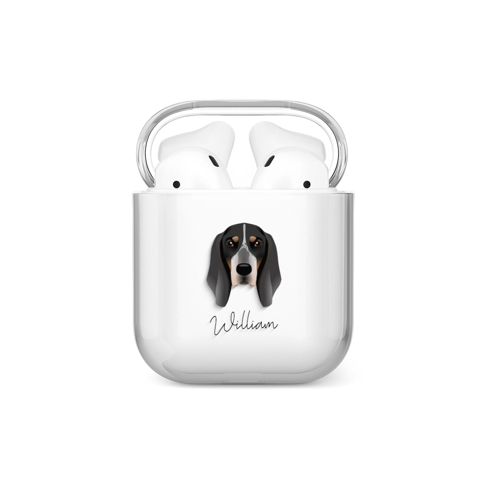 Grand Bleu De Gascogne Personalised AirPods Case