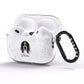 Grand Bleu De Gascogne Personalised AirPods Pro Glitter Case Side Image