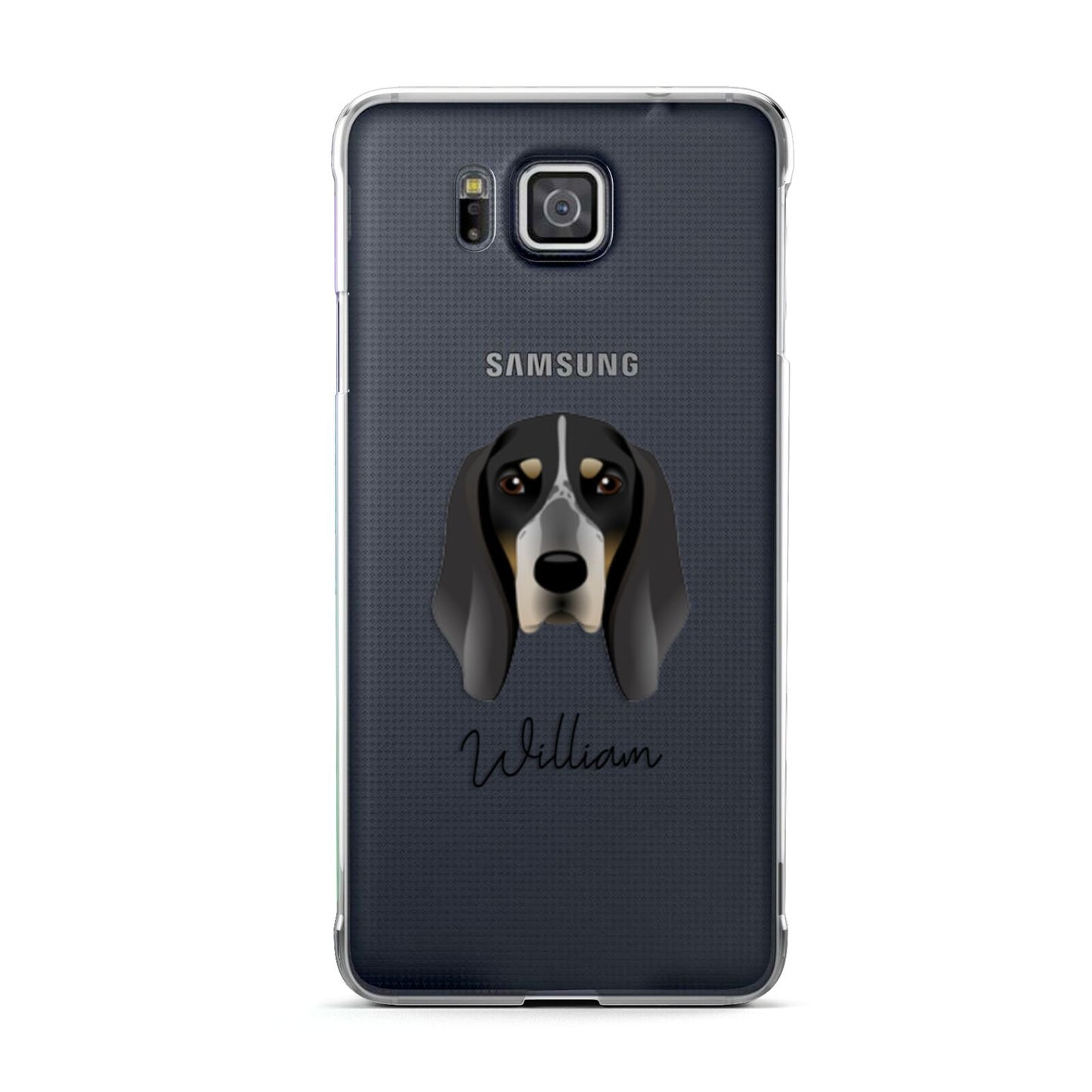 Grand Bleu De Gascogne Personalised Samsung Galaxy Alpha Case