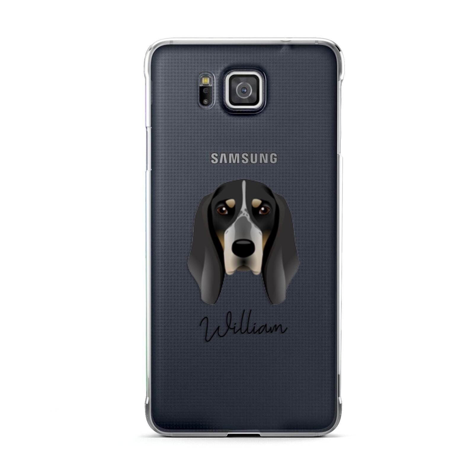 Grand Bleu De Gascogne Personalised Samsung Galaxy Alpha Case