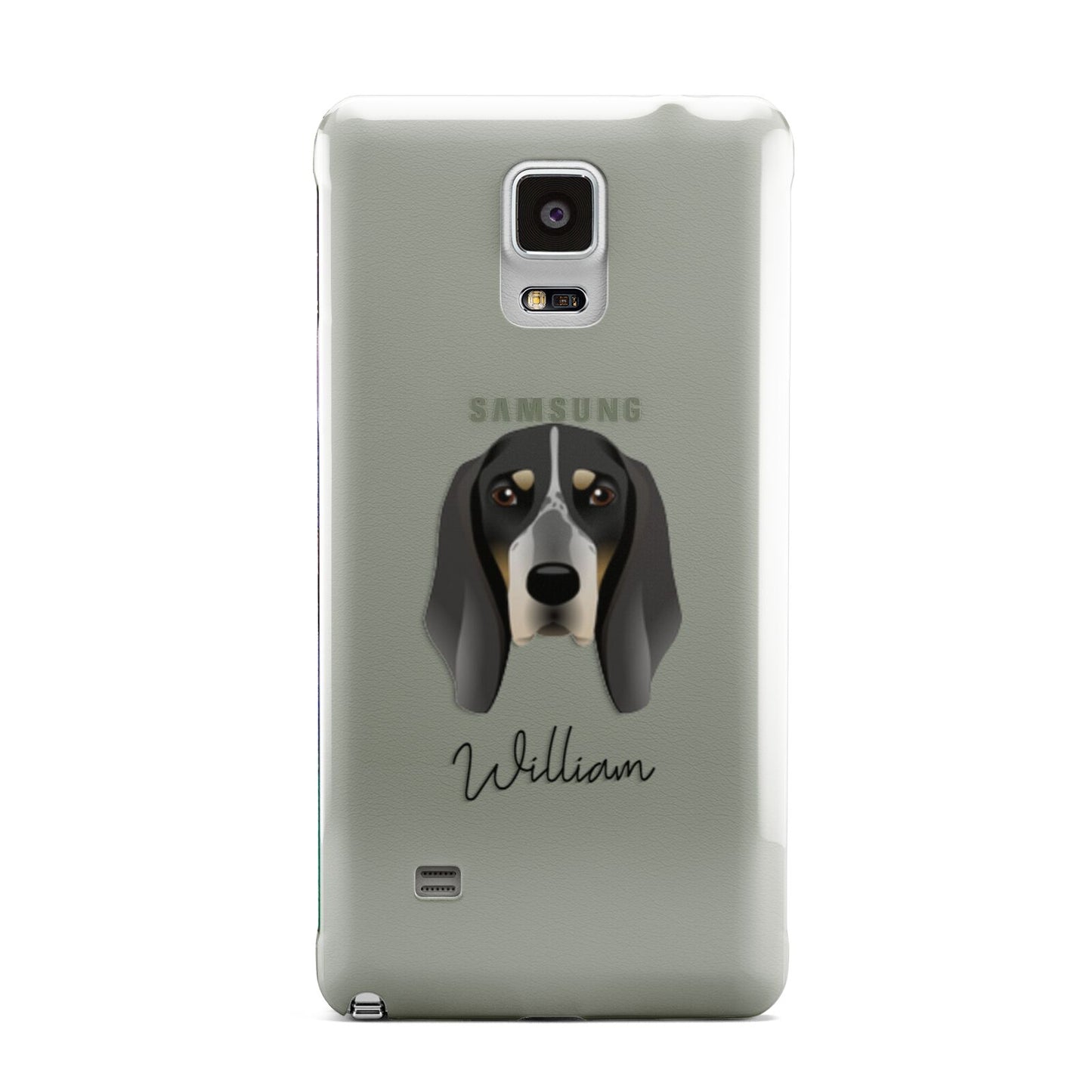 Grand Bleu De Gascogne Personalised Samsung Galaxy Note 4 Case