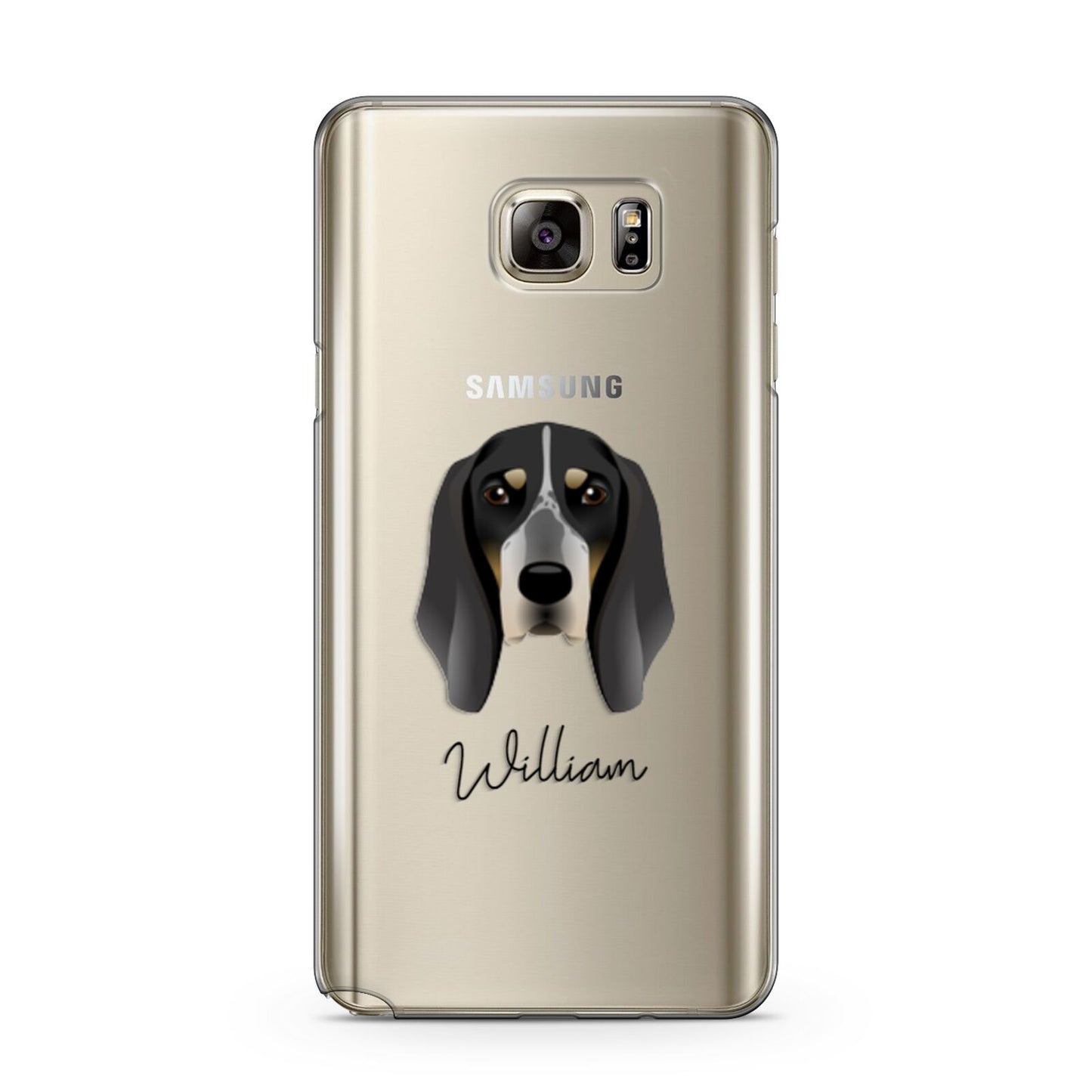 Grand Bleu De Gascogne Personalised Samsung Galaxy Note 5 Case