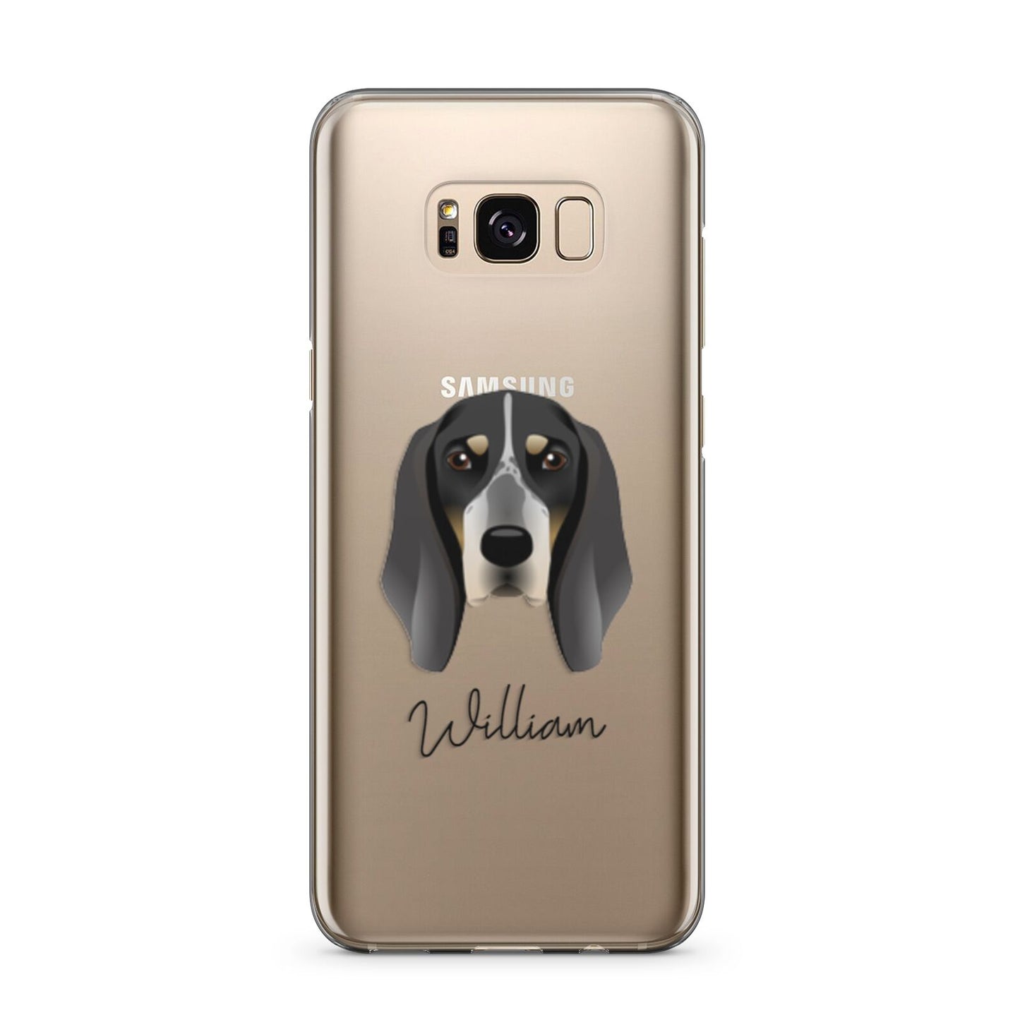 Grand Bleu De Gascogne Personalised Samsung Galaxy S8 Plus Case