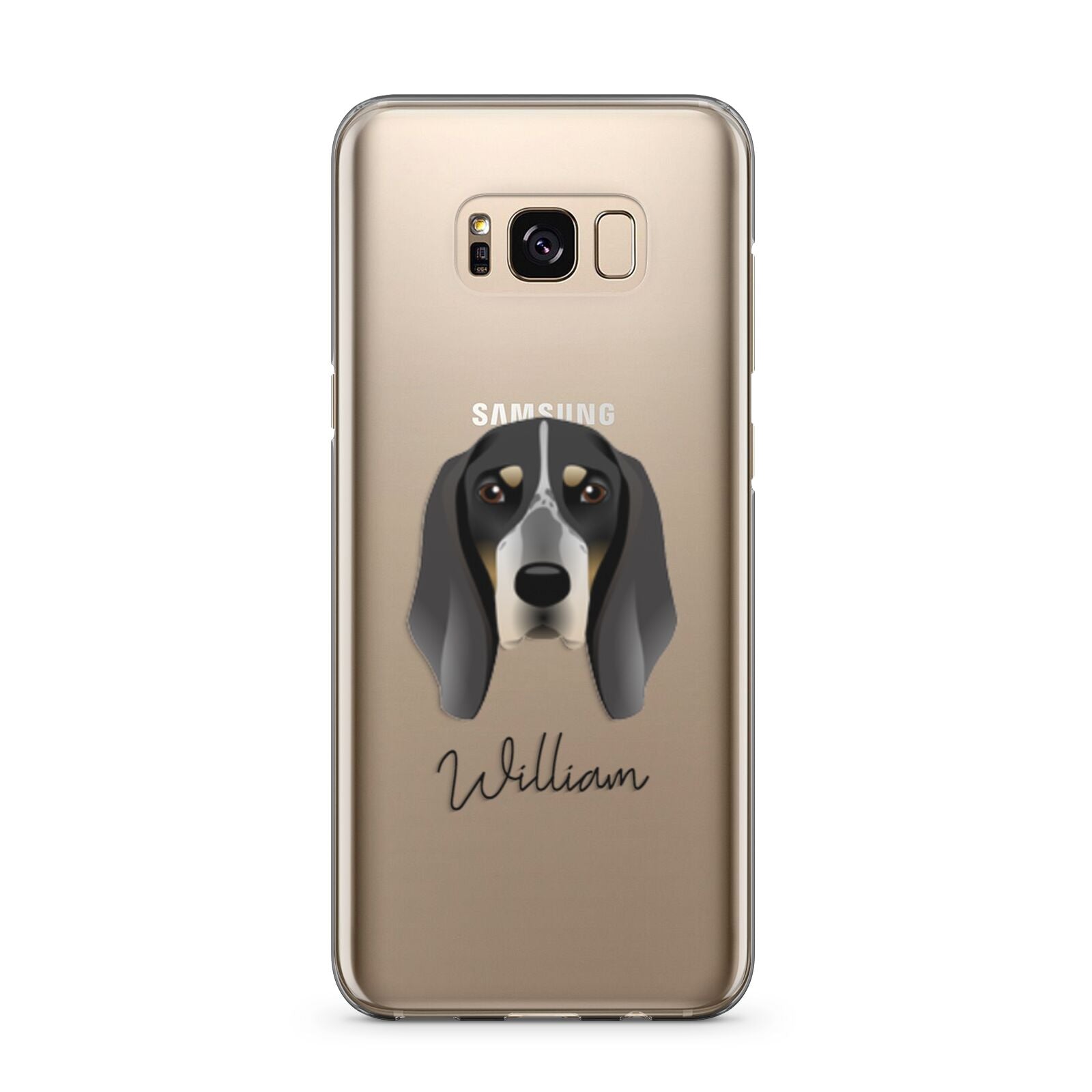 Grand Bleu De Gascogne Personalised Samsung Galaxy S8 Plus Case