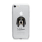 Grand Bleu De Gascogne Personalised iPhone 7 Bumper Case on Silver iPhone
