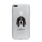 Grand Bleu De Gascogne Personalised iPhone 7 Plus Bumper Case on Silver iPhone
