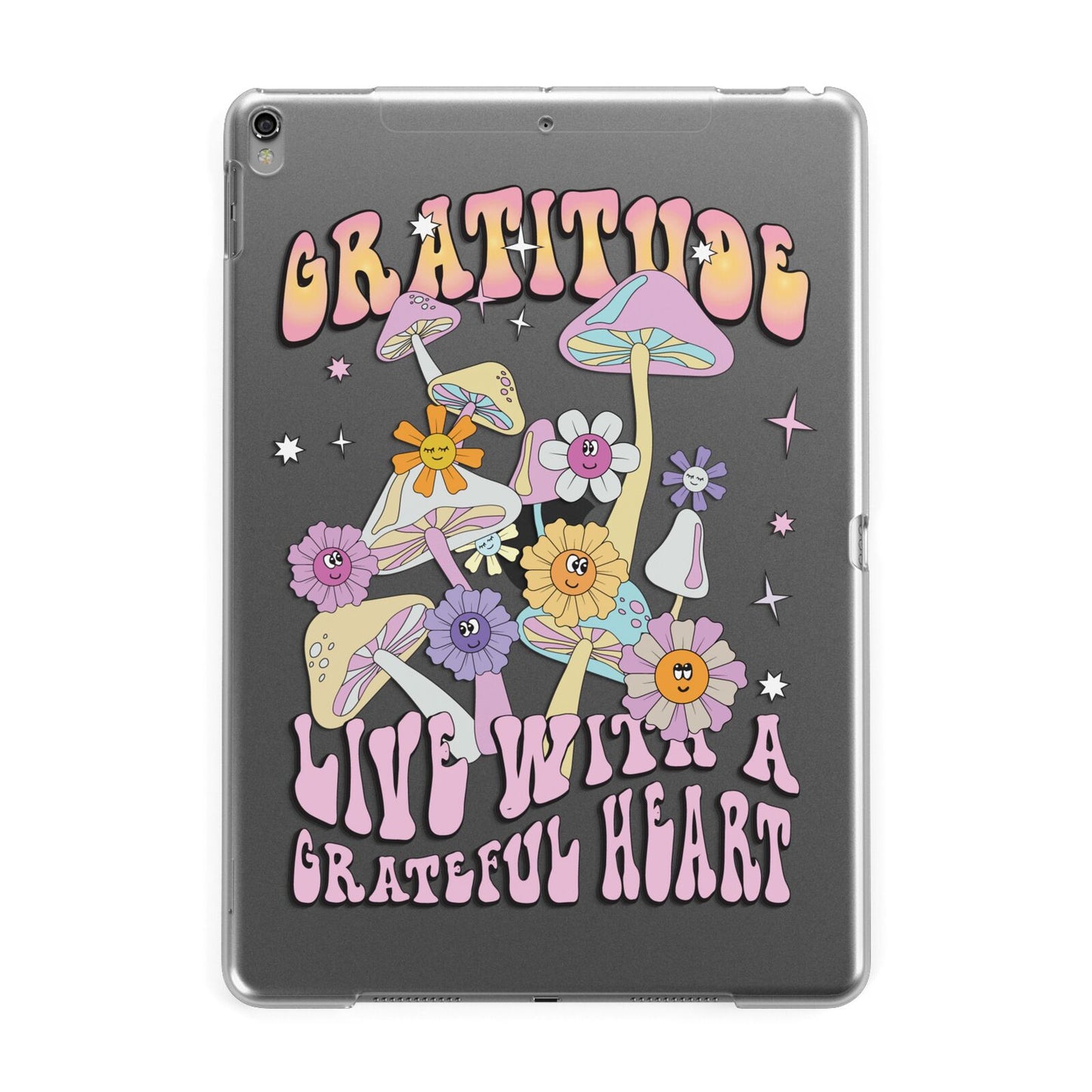 Grattitude Apple iPad Grey Case