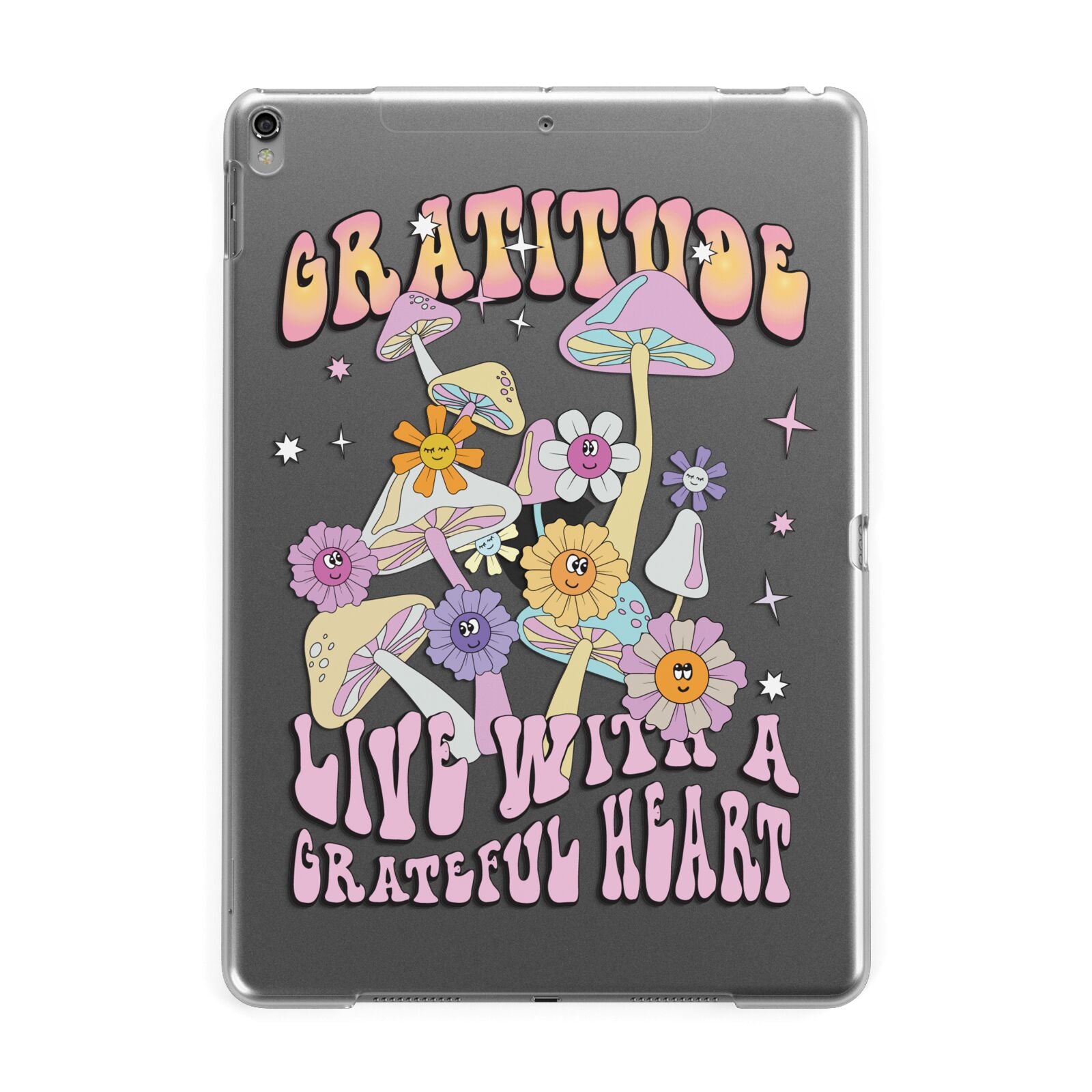 Grattitude Apple iPad Grey Case