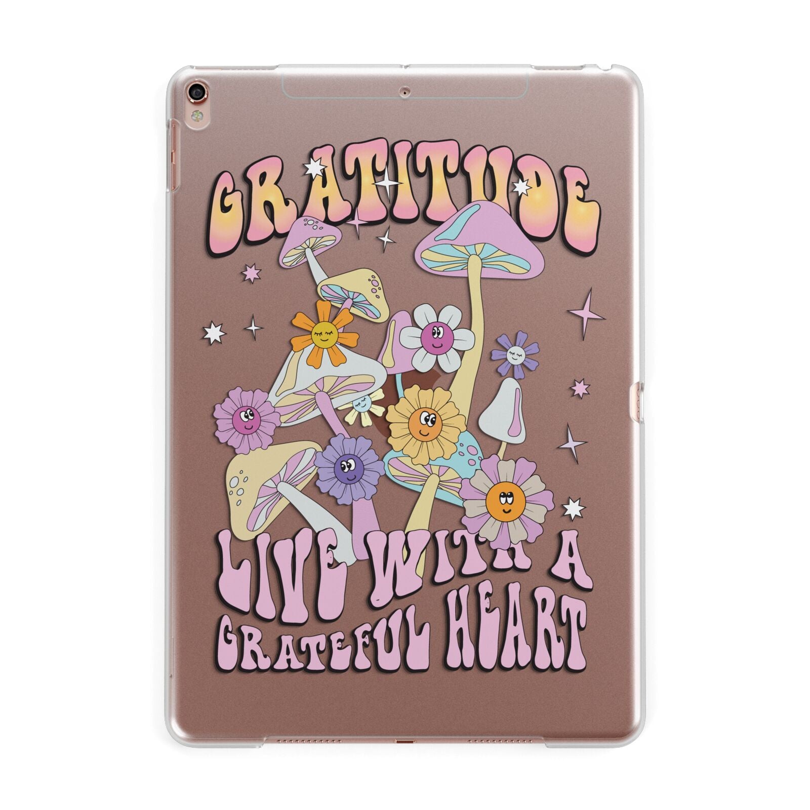 Grattitude Apple iPad Rose Gold Case