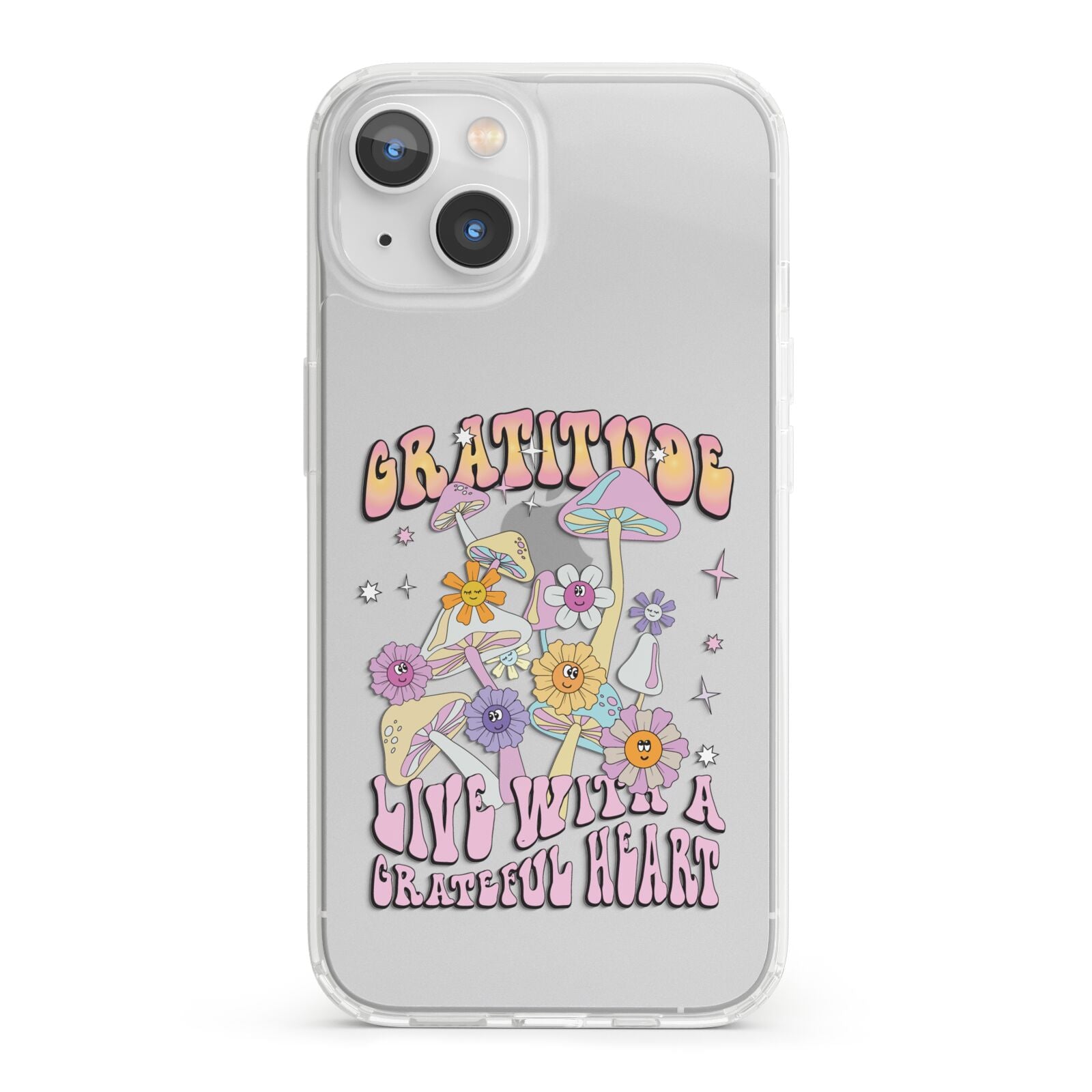 Grattitude iPhone 13 Clear Bumper Case