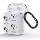 Great Dane Icon with Name AirPods Clear Case Side Image