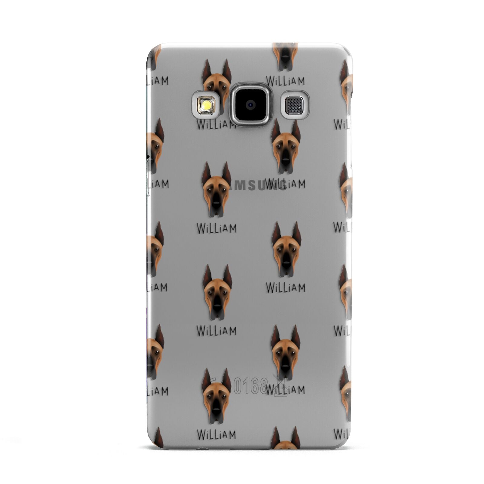 Great Dane Icon with Name Samsung Galaxy A5 Case