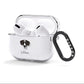 Great Dane Personalised AirPods Clear Case 3rd Gen Side Image