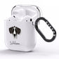 Great Dane Personalised AirPods Clear Case Side Image