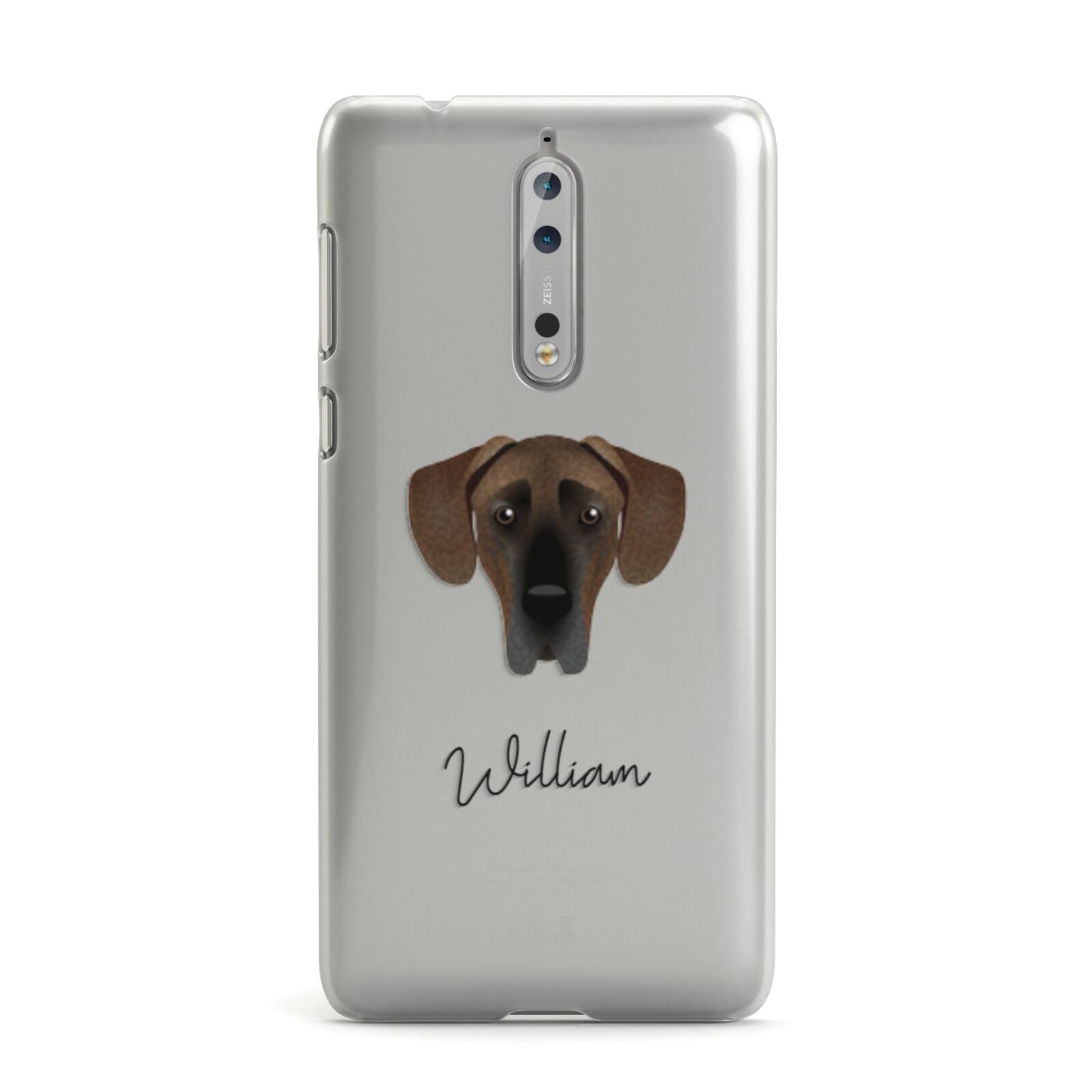 Great Dane Personalised Nokia Case