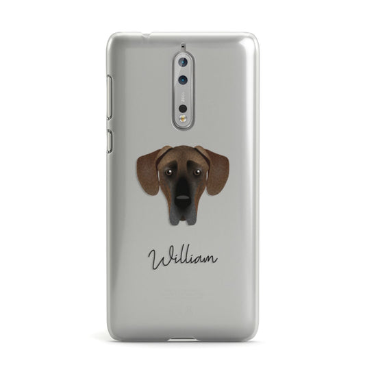Great Dane Personalised Nokia Case