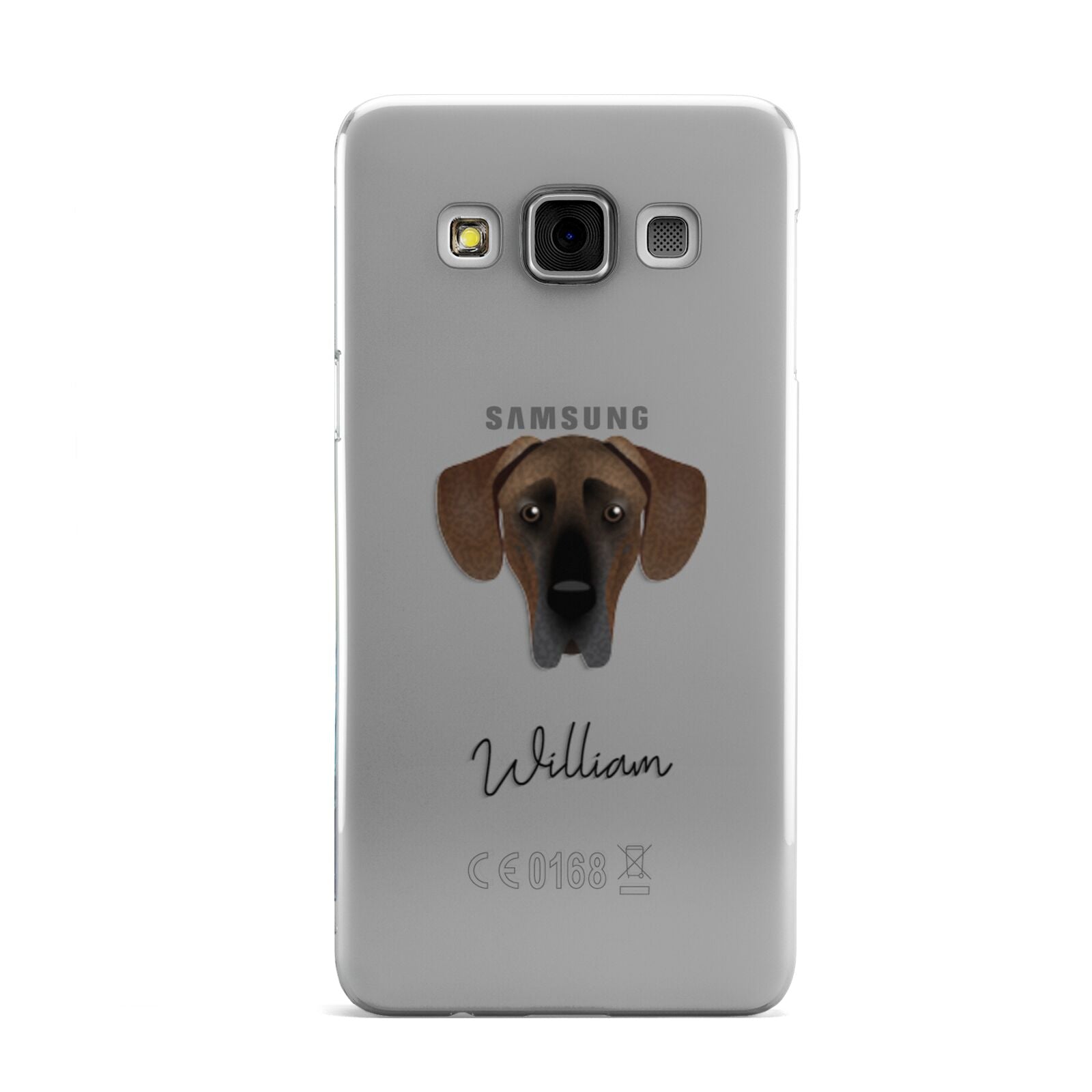 Great Dane Personalised Samsung Galaxy A3 Case