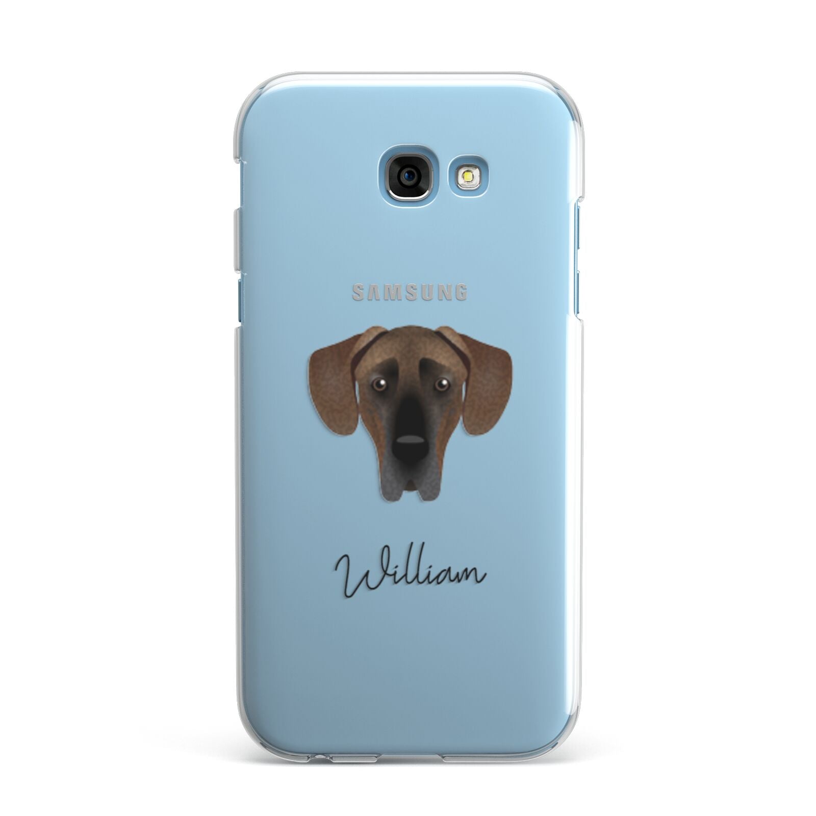 Great Dane Personalised Samsung Galaxy A7 2017 Case