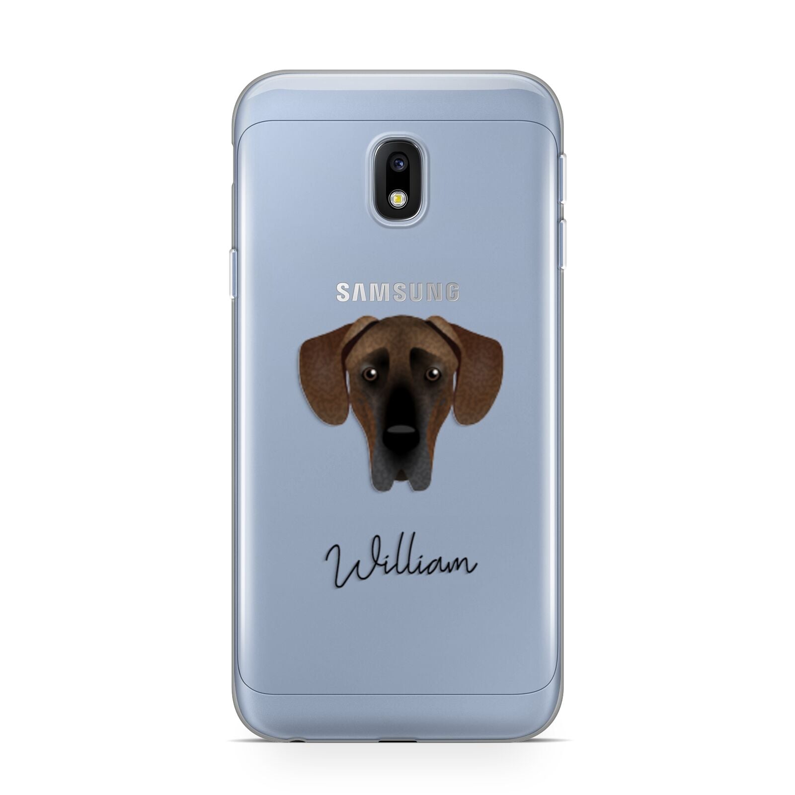 Great Dane Personalised Samsung Galaxy J3 2017 Case