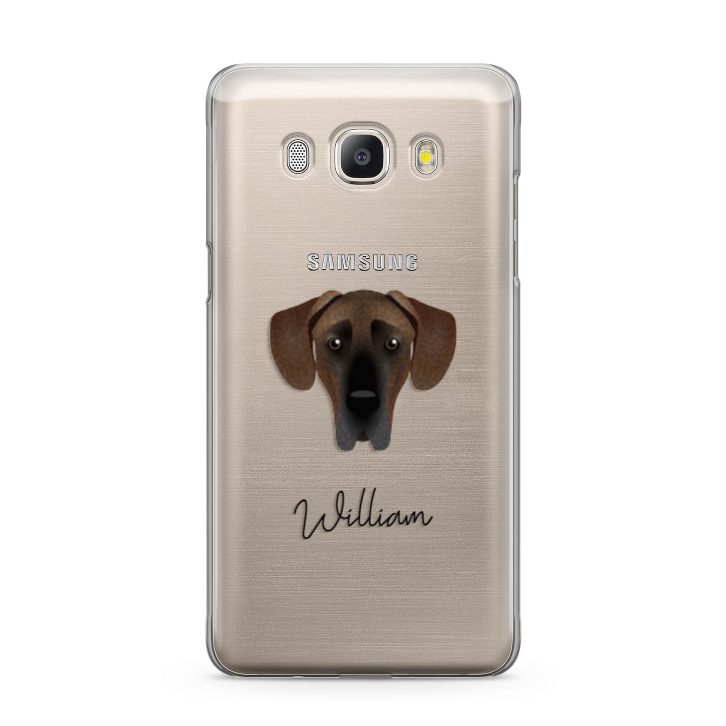 Great Dane Personalised Samsung Galaxy J5 2016 Case