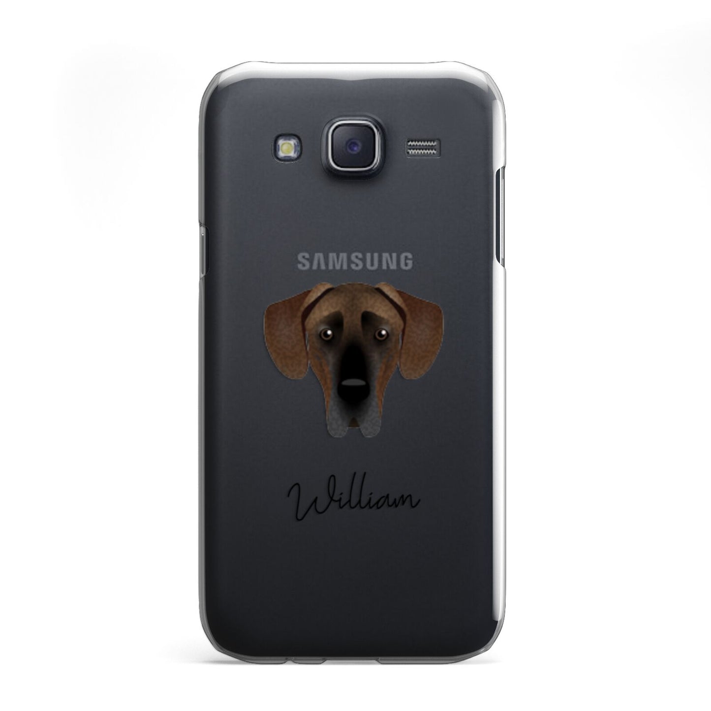 Great Dane Personalised Samsung Galaxy J5 Case