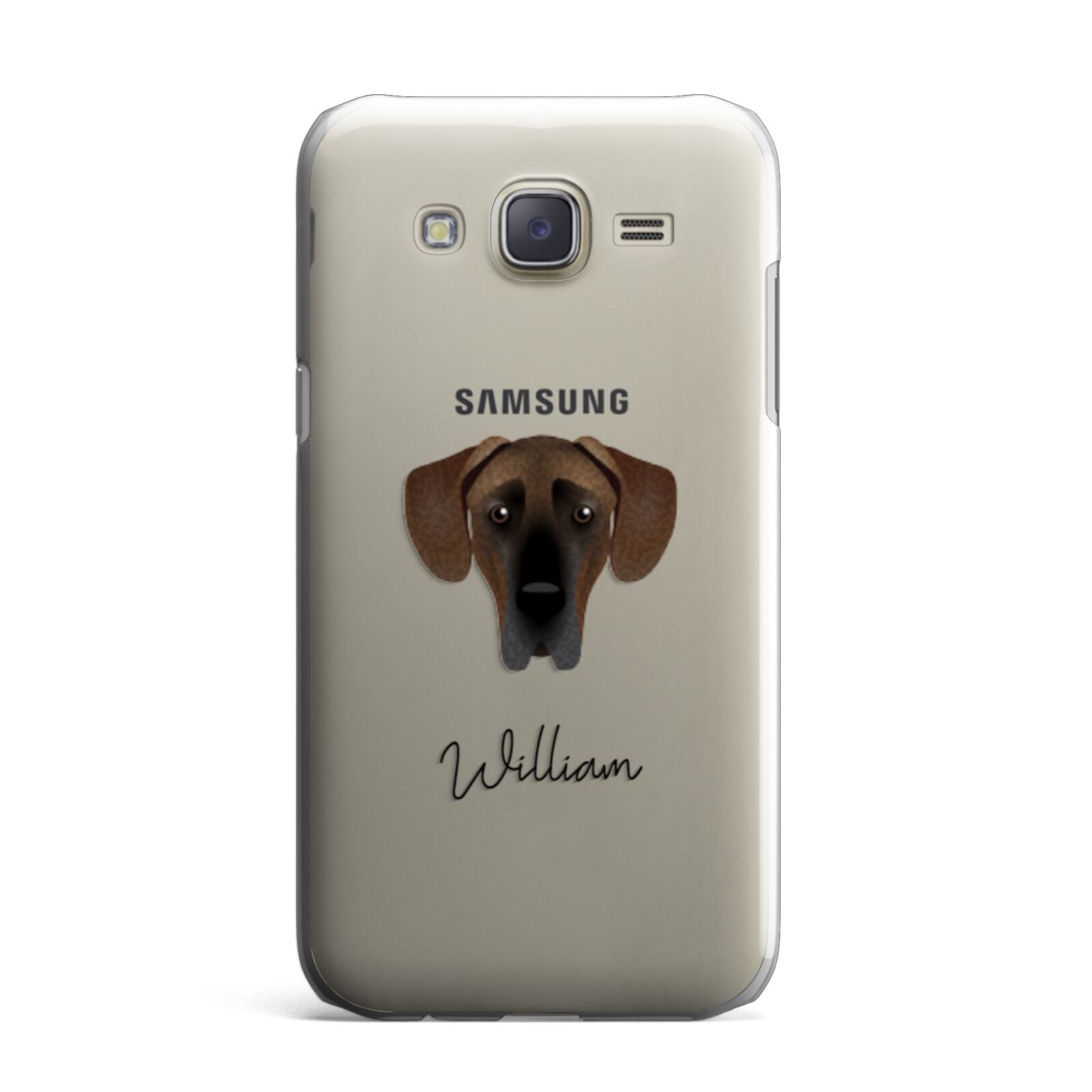 Great Dane Personalised Samsung Galaxy J7 Case