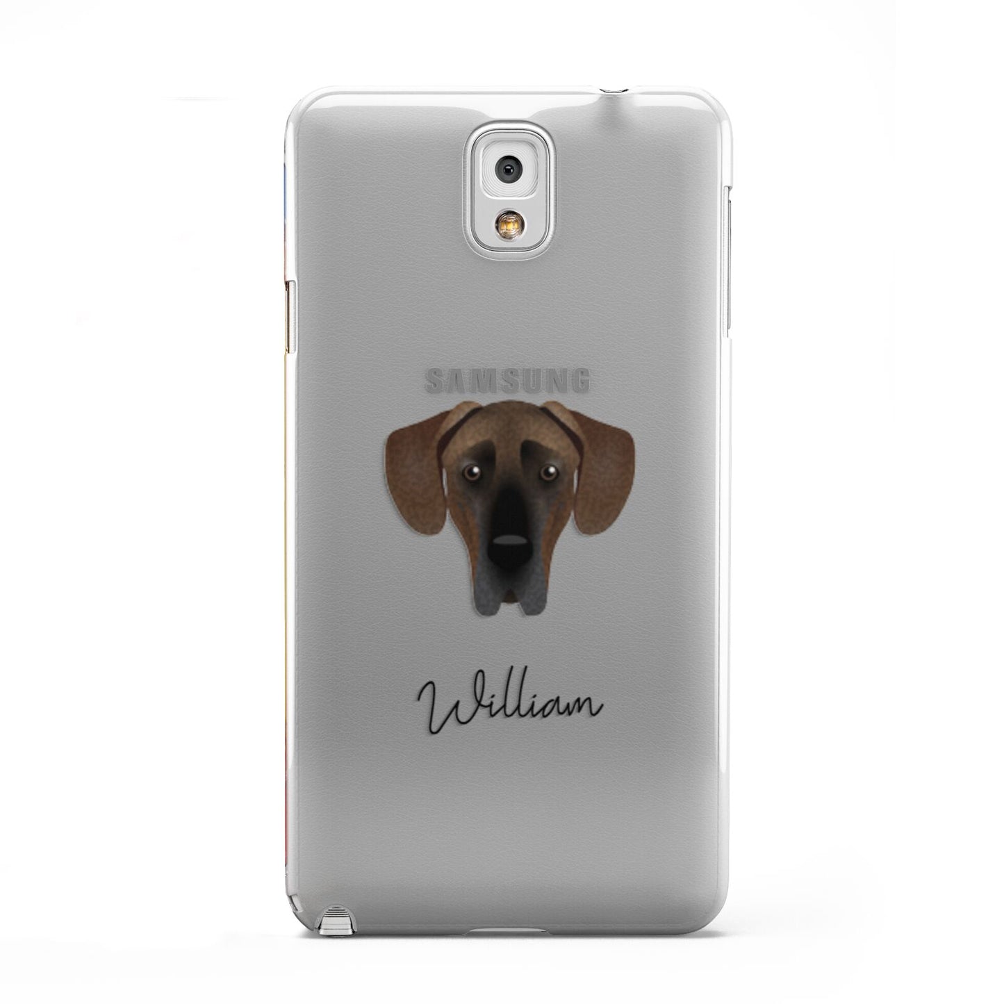 Great Dane Personalised Samsung Galaxy Note 3 Case
