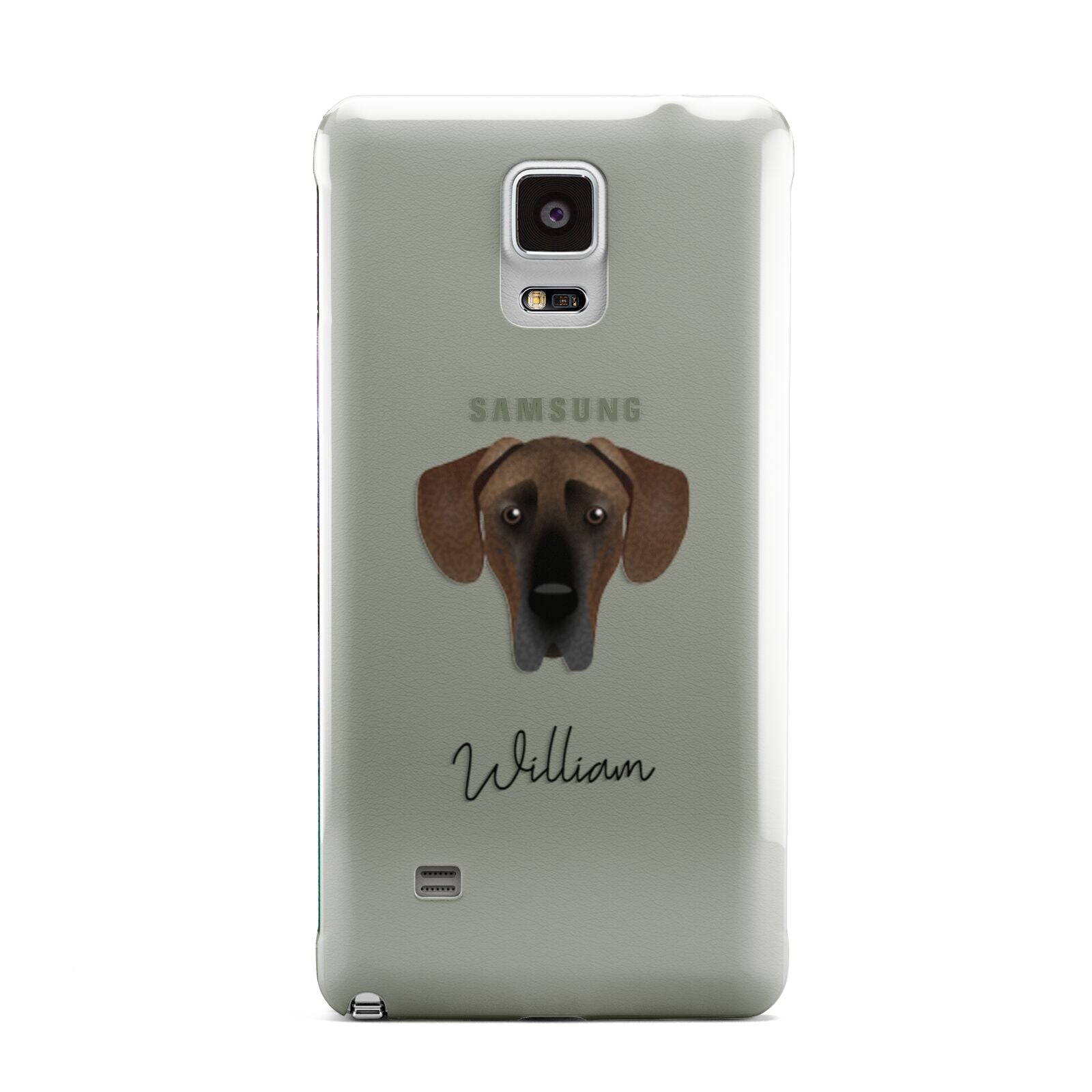 Great Dane Personalised Samsung Galaxy Note 4 Case