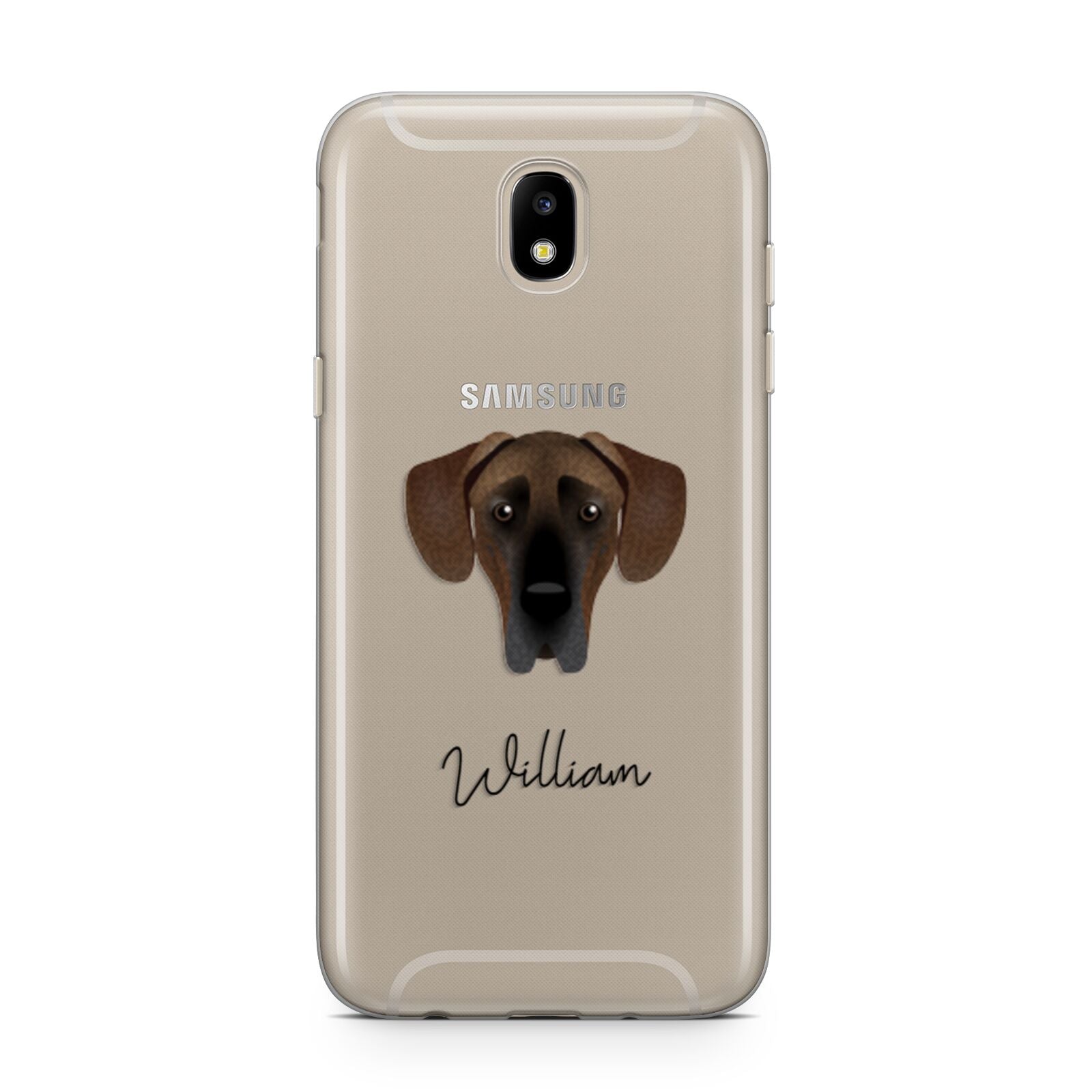 Great Dane Personalised Samsung J5 2017 Case