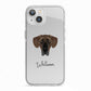 Great Dane Personalised iPhone 13 TPU Impact Case with White Edges