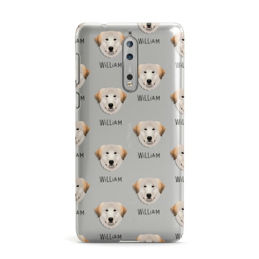 Great Pyrenees Icon with Name Nokia Case