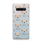 Great Pyrenees Icon with Name Samsung Galaxy S10 Plus Case