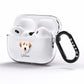 Great Pyrenees Personalised AirPods Pro Clear Case Side Image