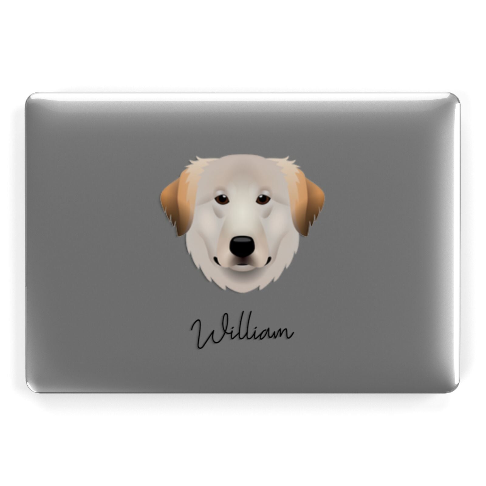 Great Pyrenees Personalised Apple MacBook Case