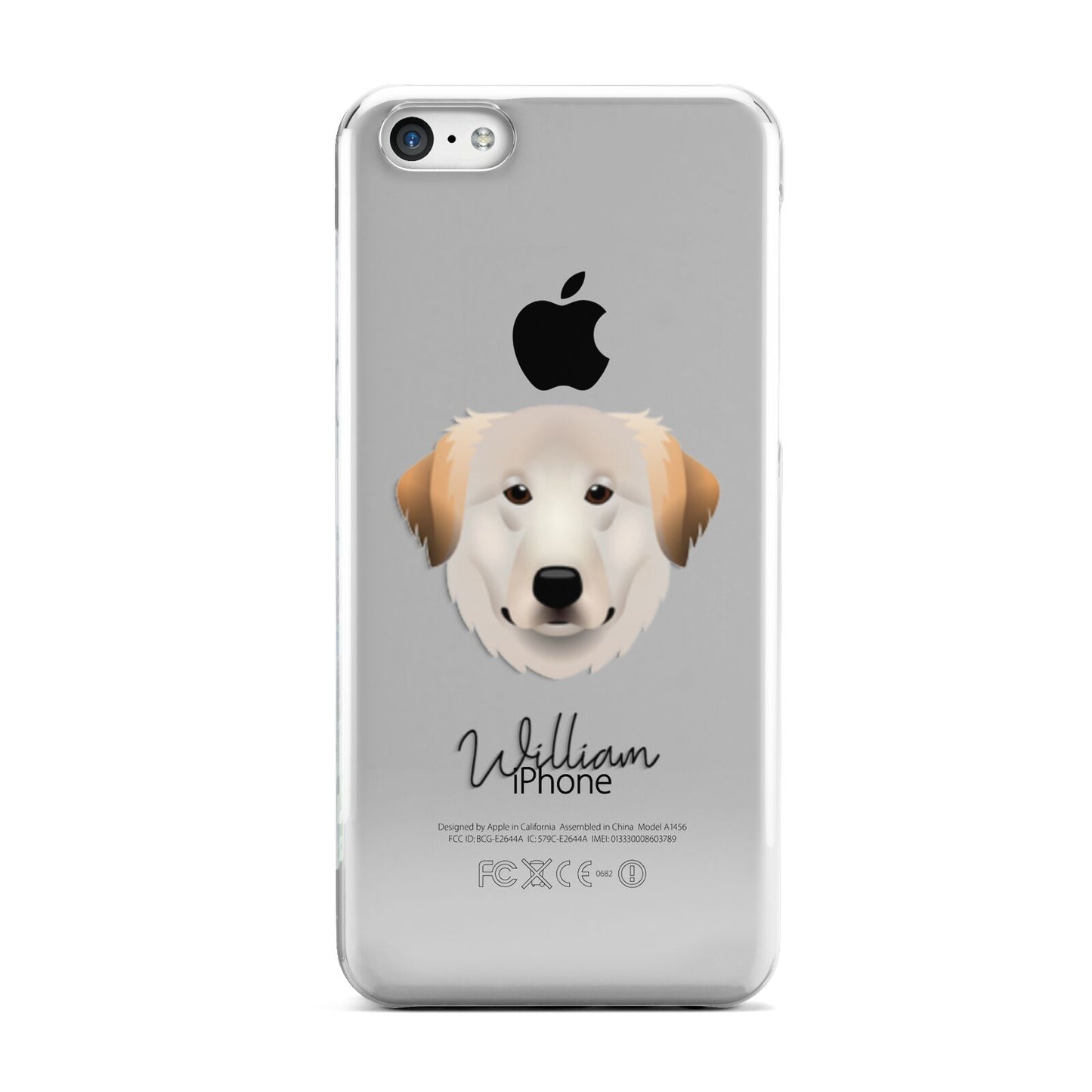 Great Pyrenees Personalised Apple iPhone 5c Case