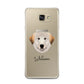 Great Pyrenees Personalised Samsung Galaxy A7 2016 Case on gold phone
