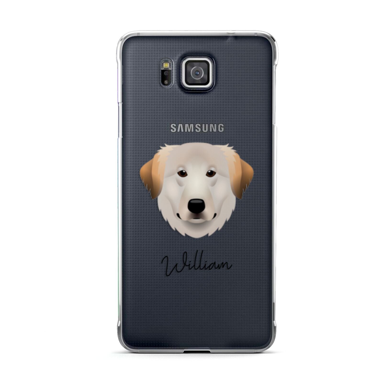 Great Pyrenees Personalised Samsung Galaxy Alpha Case
