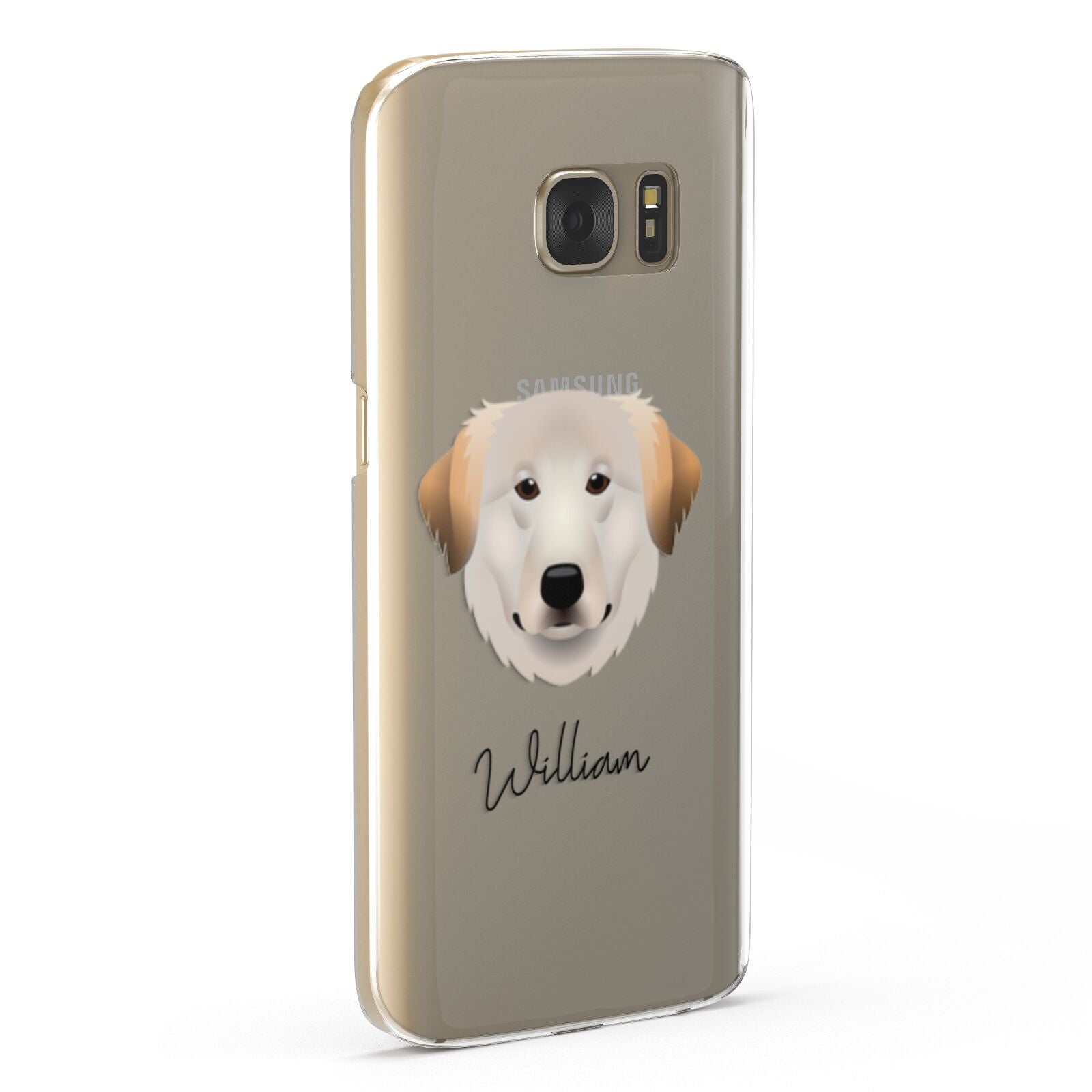 Great Pyrenees Personalised Samsung Galaxy Case Fourty Five Degrees