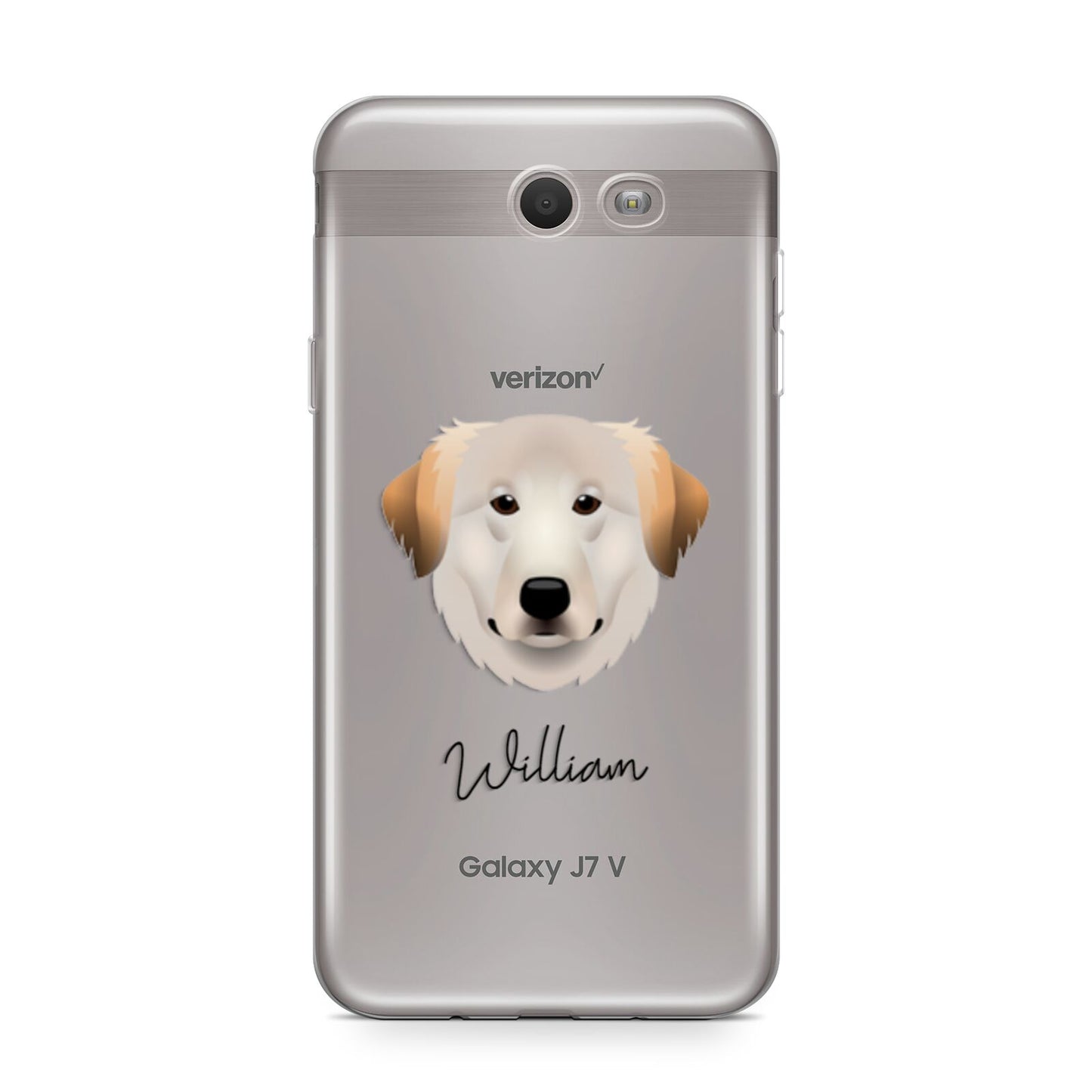 Great Pyrenees Personalised Samsung Galaxy J7 2017 Case