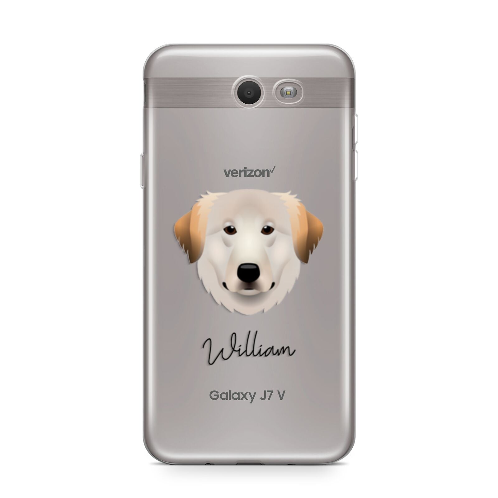 Great Pyrenees Personalised Samsung Galaxy J7 2017 Case