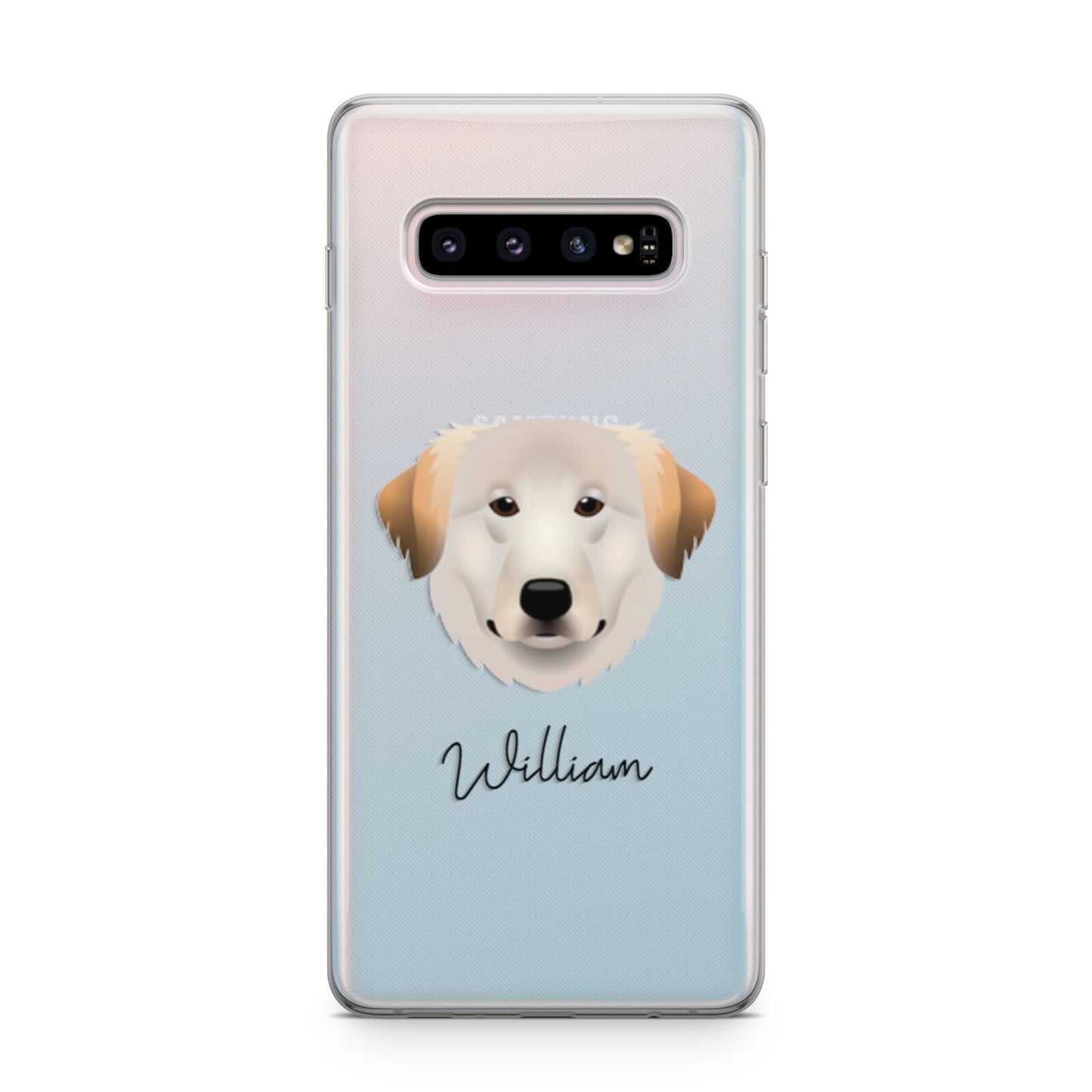 Great Pyrenees Personalised Samsung Galaxy S10 Plus Case