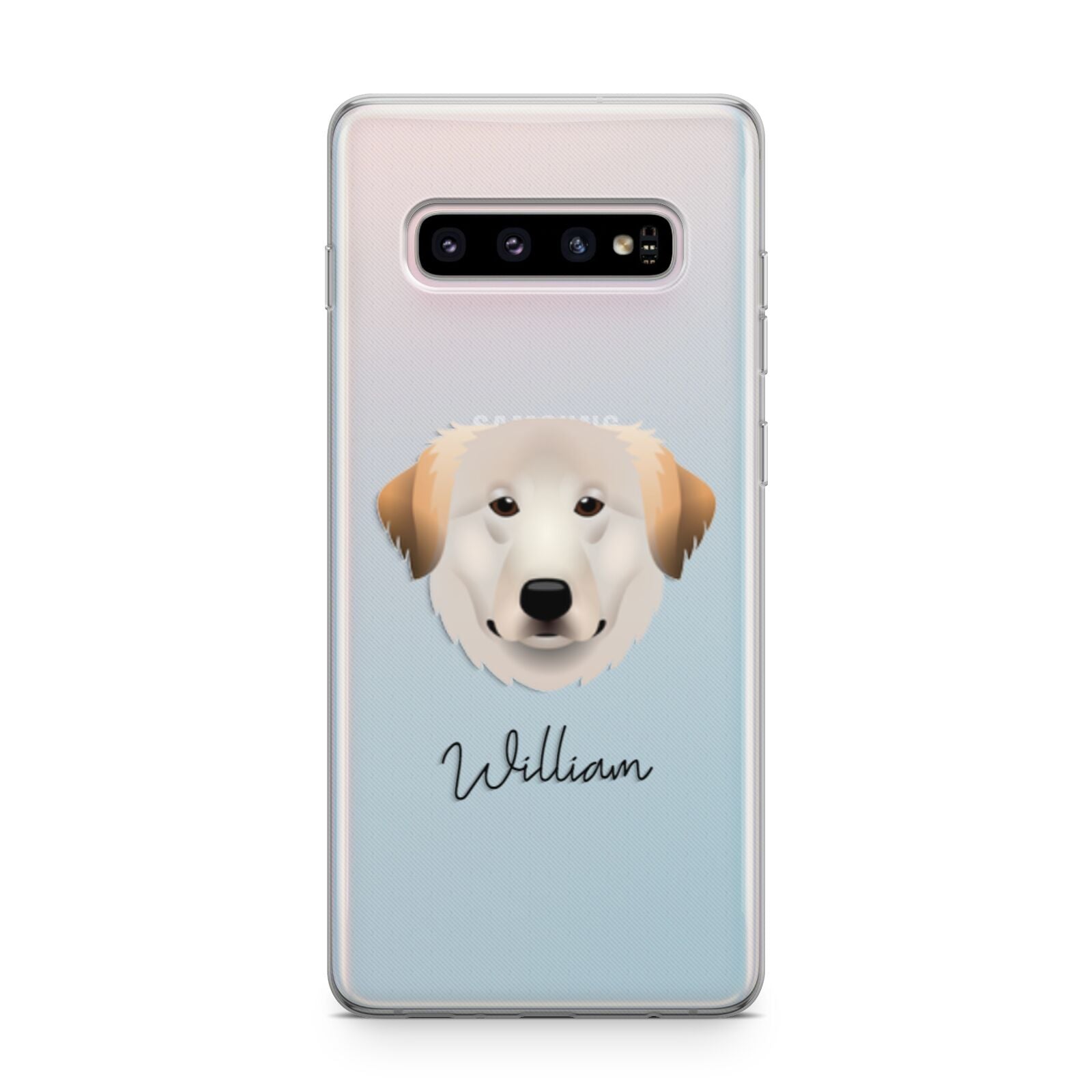 Great Pyrenees Personalised Samsung Galaxy S10 Plus Case